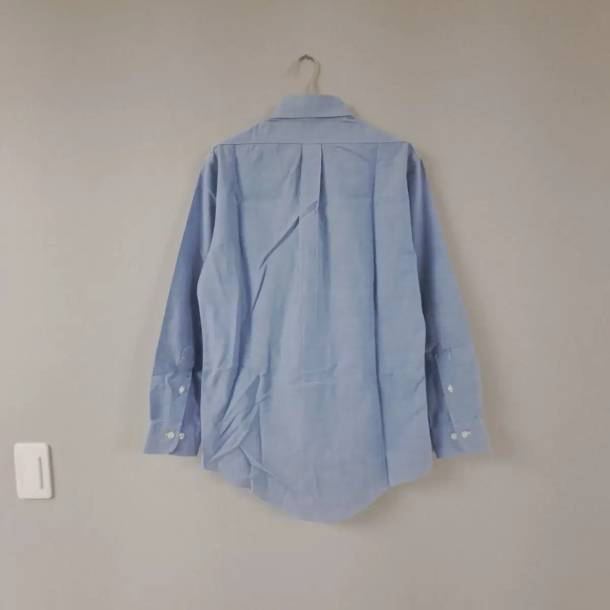 Brooks Brothers White stitch blue shirt