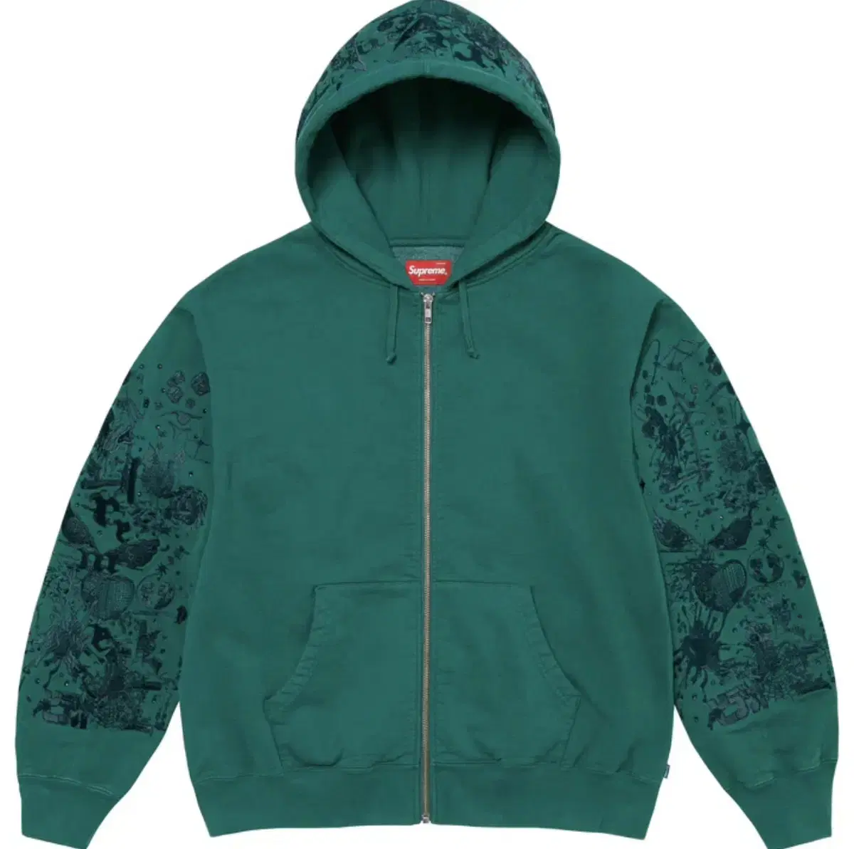 Supreme Aoi Hooded Zip-Up XL Green