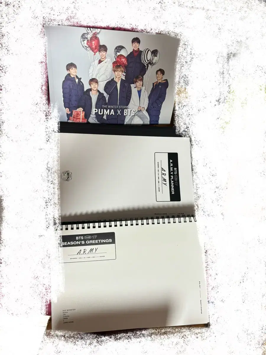 Bangtan Puma Photo Book, '17 seasons greetings Planners & Calendars