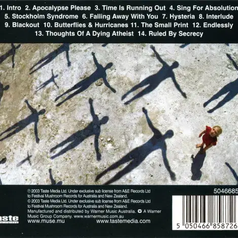 Muse - Absolution (CD) 호주반 EX+