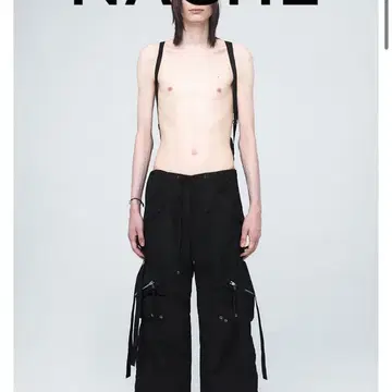 ラスト一点】NACHE CONVEX TIE CARGO PANTSチャコール