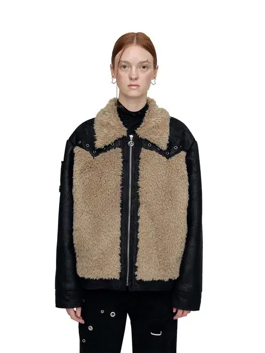 세릭 무스탕 시어링 퍼자켓 CEERIC SHEARLING JACKET