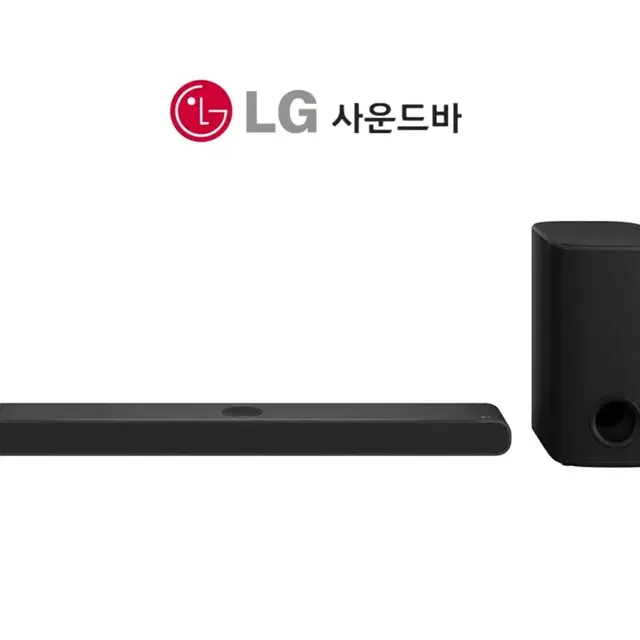 LG 엘지 사운드바 S77S 돌비 애트모스 홈시어터 우퍼 TV 스피커