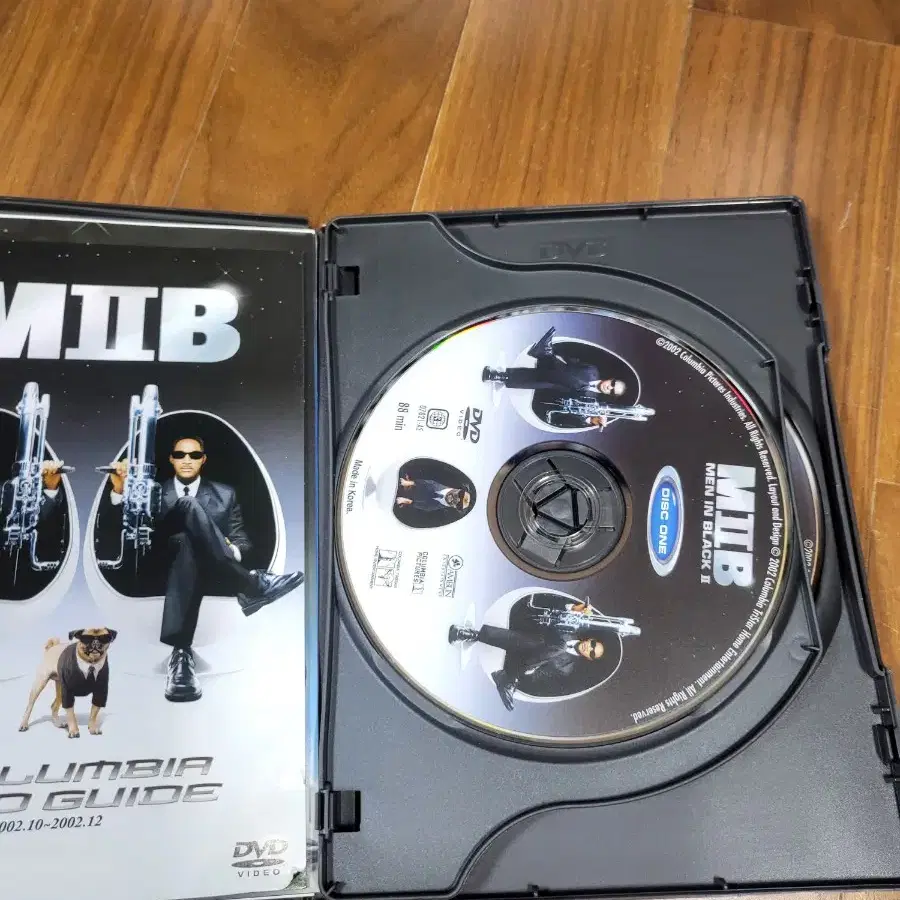 맨인블랙2dvd