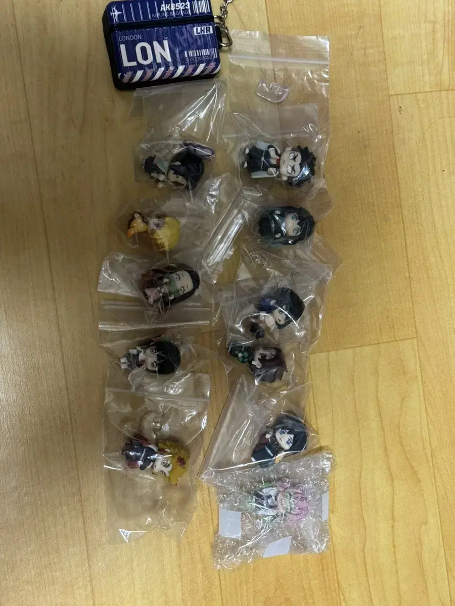 I'm selling a set of Demon Slayer minifigures.