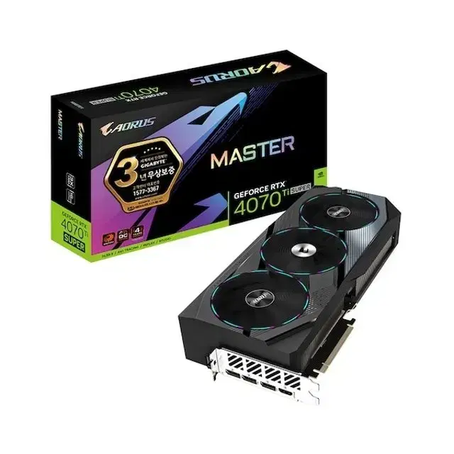 미개봉) 기가바이트 RTX 4070 TI 슈퍼 몬스터 D6X 16GB