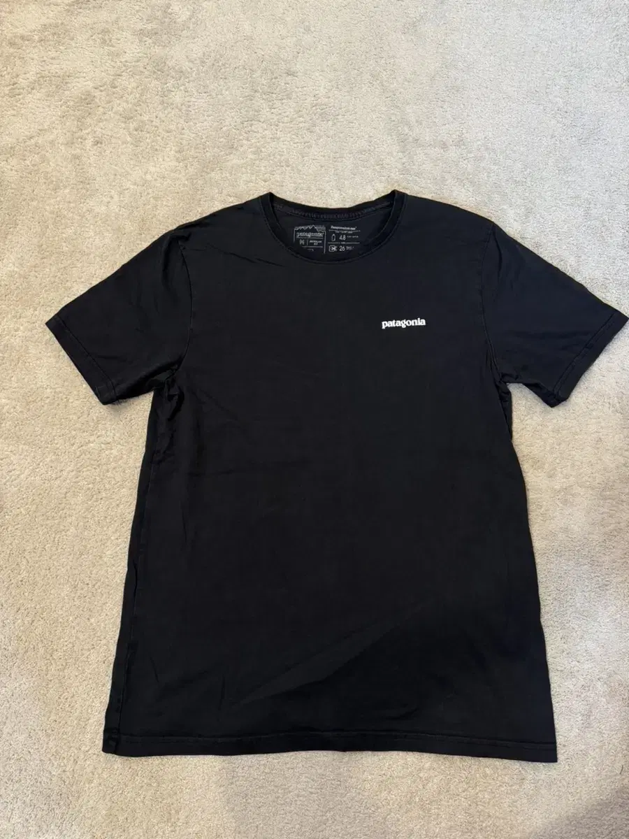 (conditiongood) Patagonia Black Mainbag Logo Short Sleeve T-Shirt M