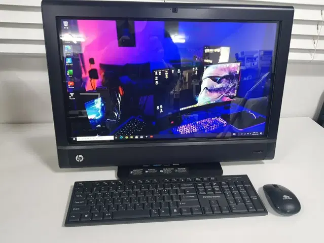 HP 스마트 터치스크린  일체형 올인원 PC 24인치