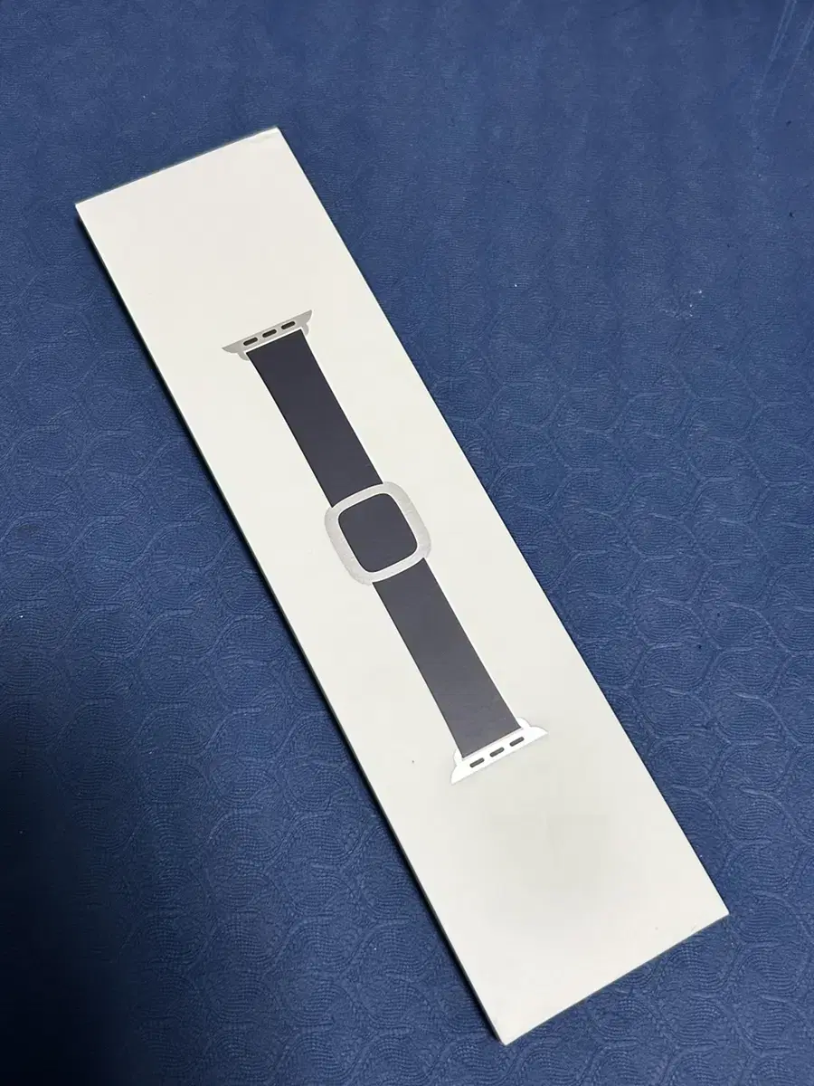 Apple Watch Leather Strap Genuine 41mm Navy Brand New