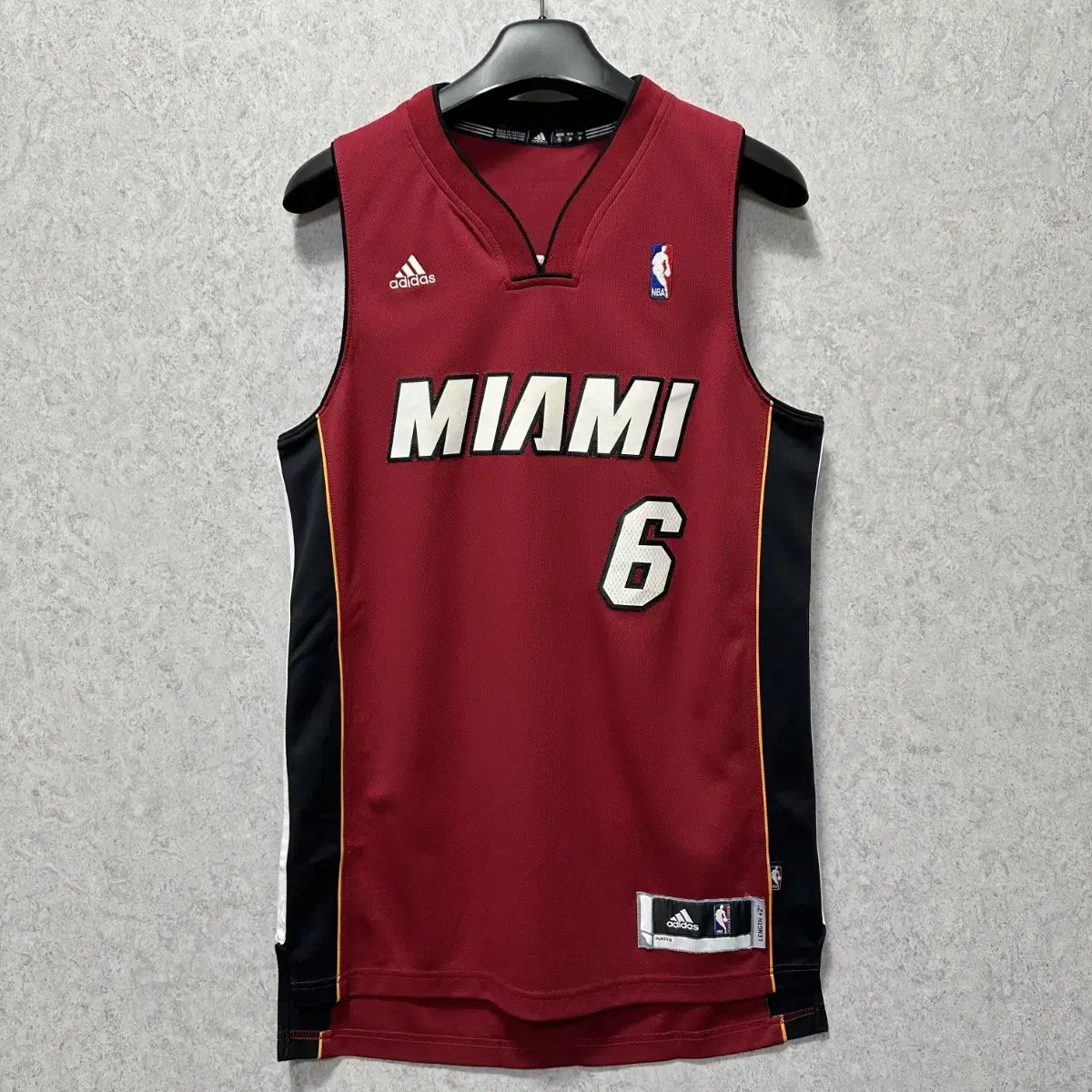 100 adidas Maiemi Basketball Jersey