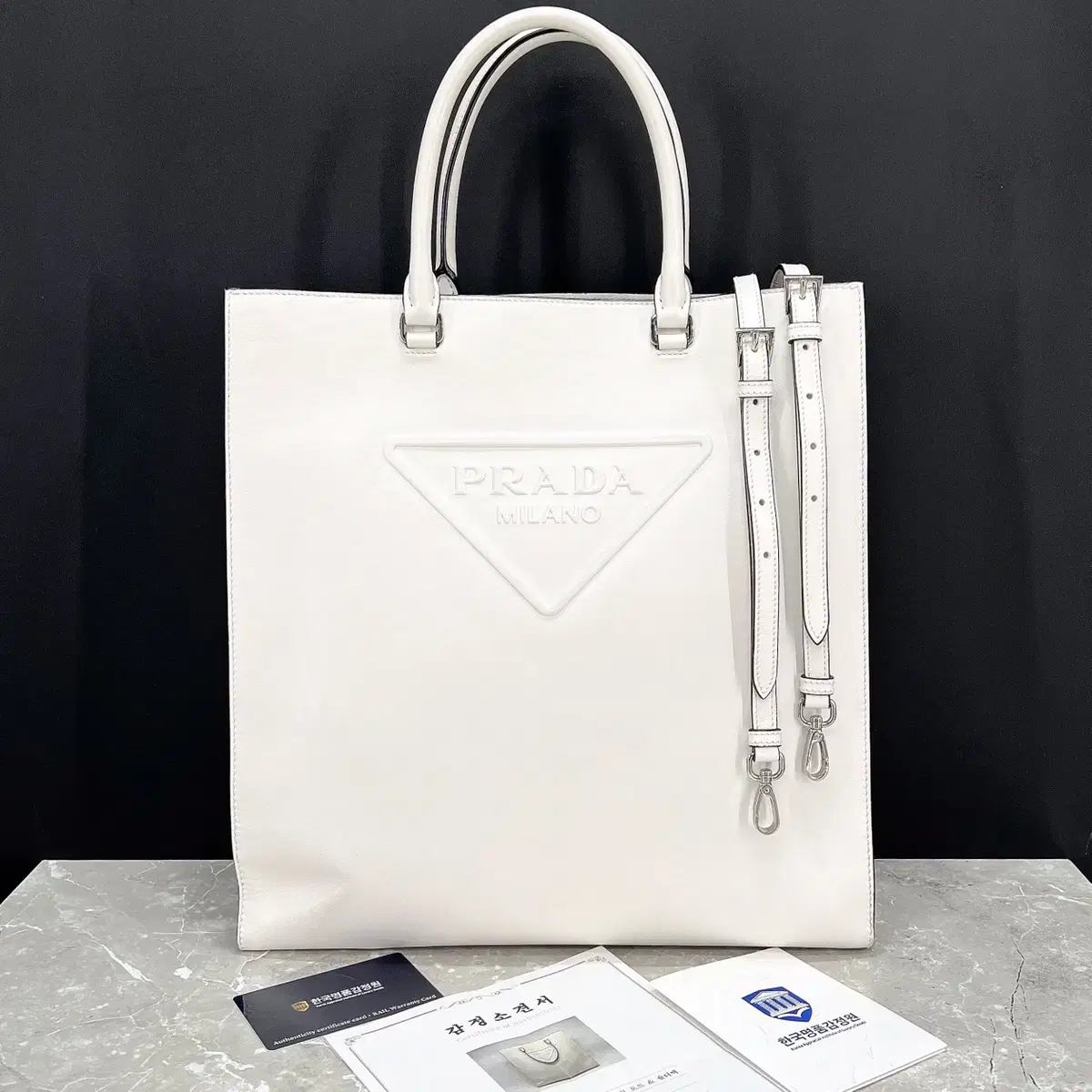 [Appraisal] Prada Triangle Logo Tote Shoulder Bag