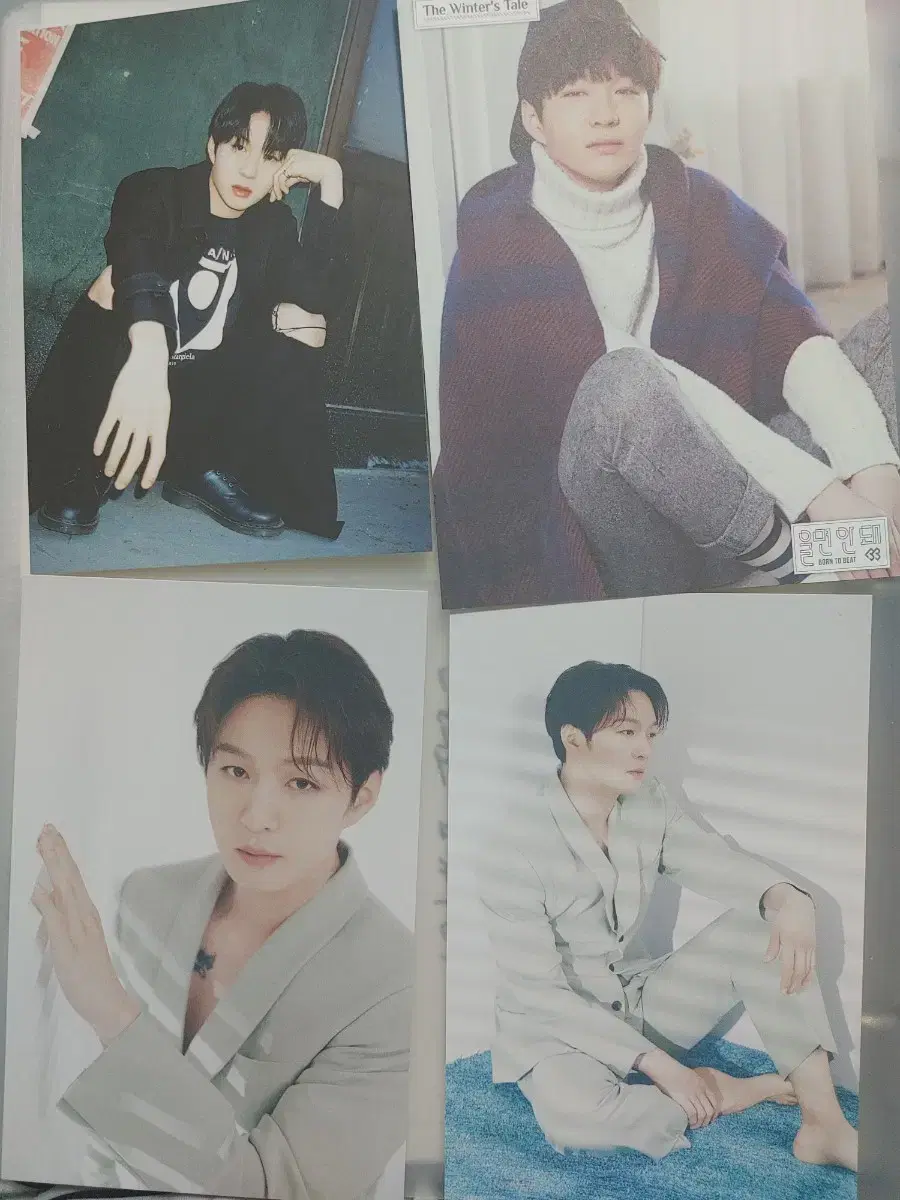 btob lee changsub postcard officialalbumshouldn'tbehappya23seasonsgreetings