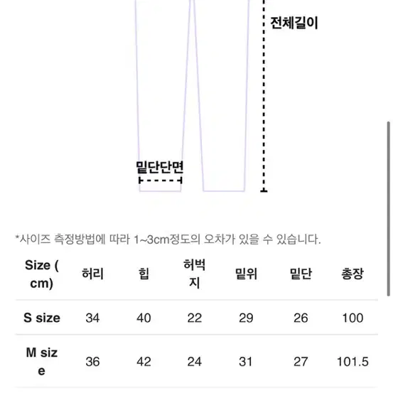 피키소사이티 그레이 팬츠 S