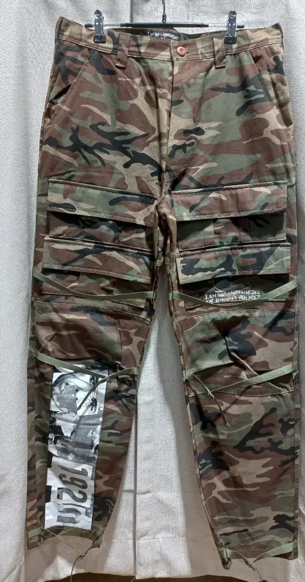 Ain't No Human Being Camo Pants 34