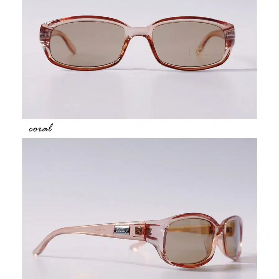 오래된 숲 선글라스 coral overfit sunglasses