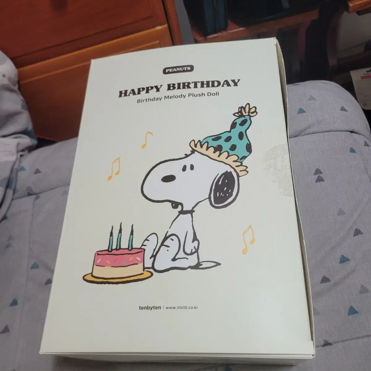 스누피 생일인형