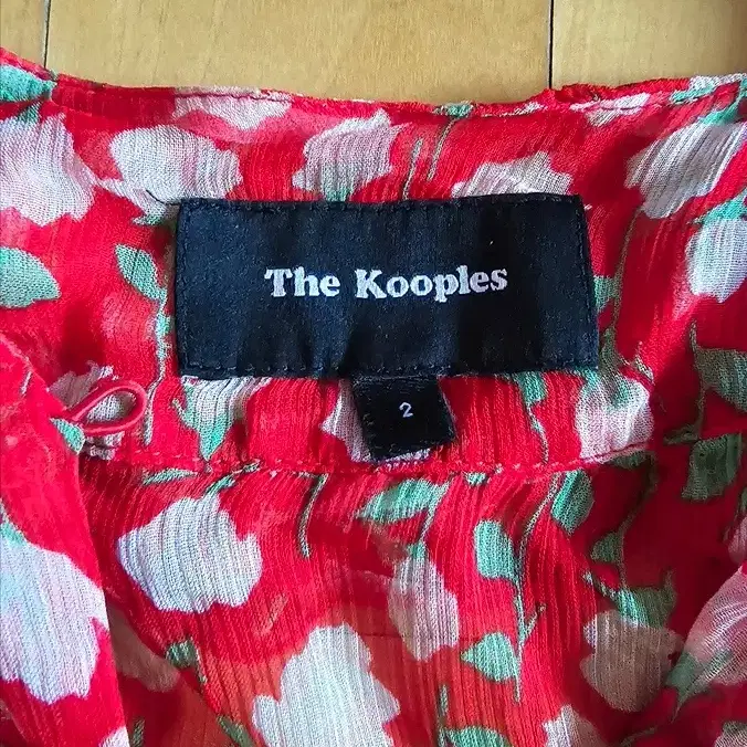 The kooples 더쿠플스 로즈 탑