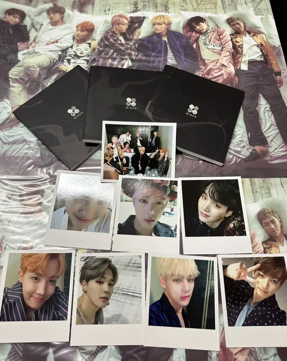 Bangtan BTS Wings album photocard DeVol album poster incl bulk wts