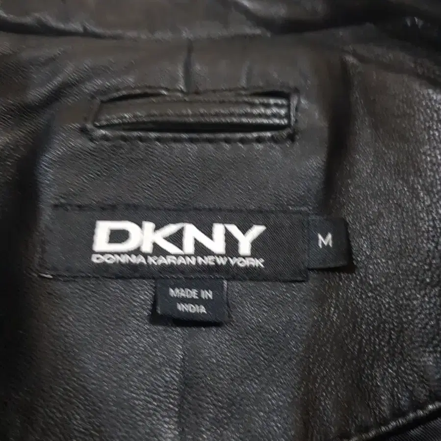 no.04ㅡ7[정품브랜드] DKNY 고급 천연양가죽 자켓(남/M)