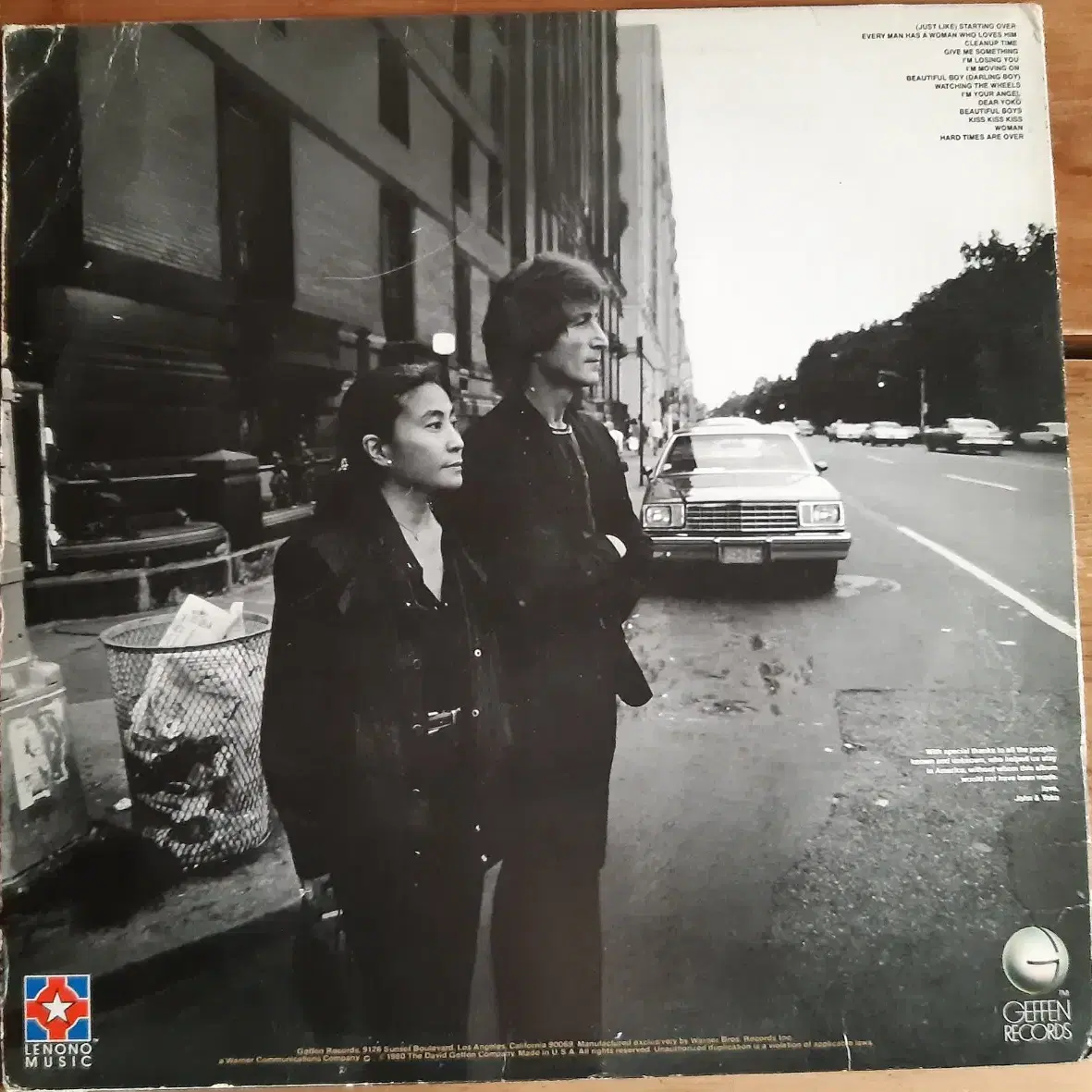 John Lennon yoko , double fantasy lp