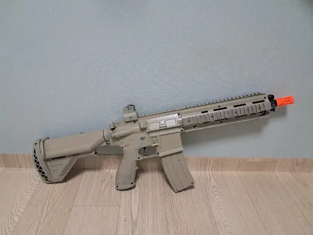 M416D CQB 아카데미 전동건 입니다 사막도색