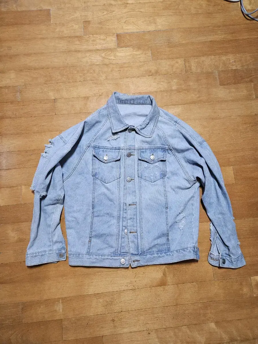 Overfit Jeans Jacket Vintage Trugger