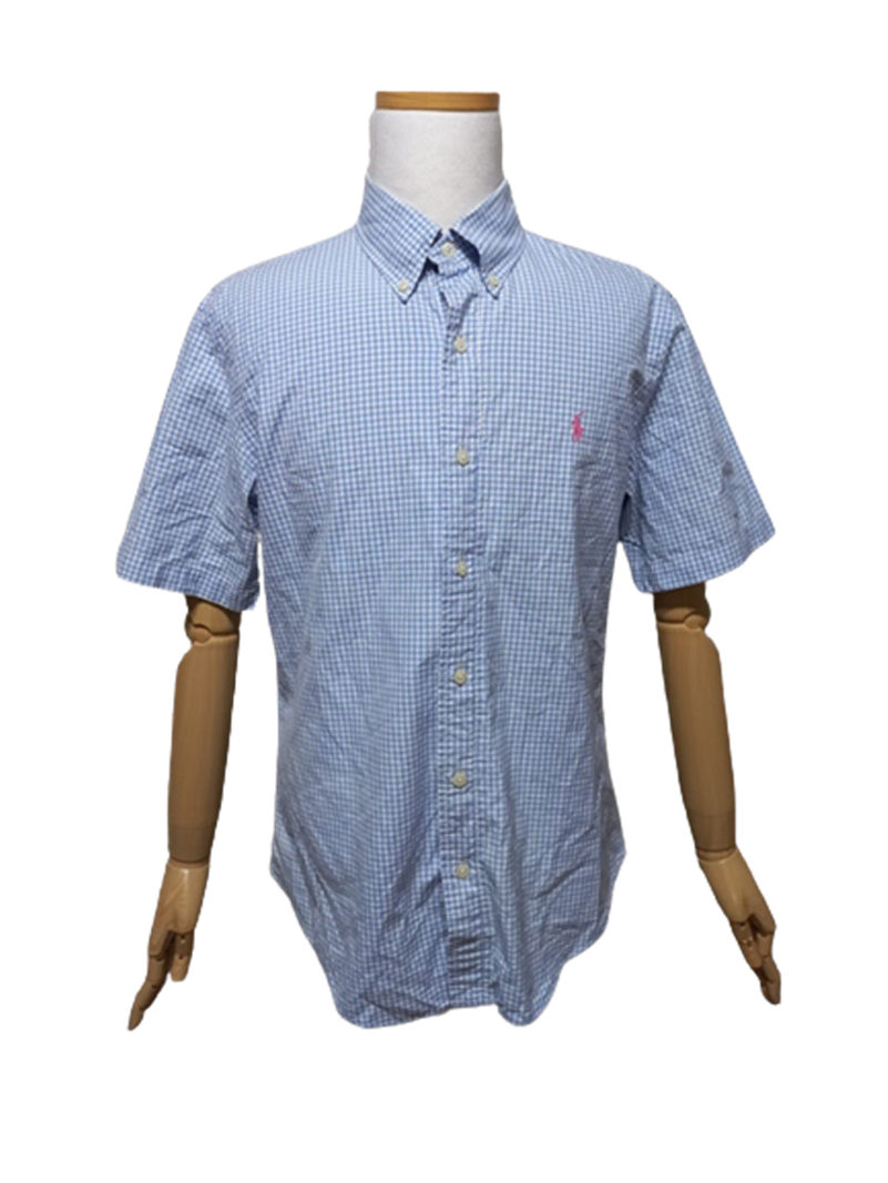 Ralph Lauren cignature Gingham Check Men's Vahn T-Shirt100