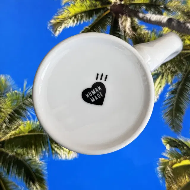 휴먼 메이드 하트 커피 머그 heart coffee mug