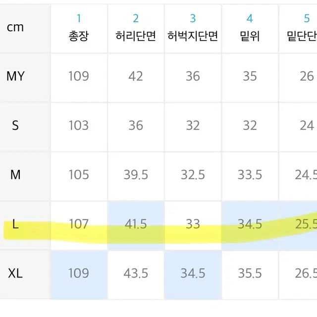 [L]트릴리온 레인슬럽 워싱 와이드팬츠