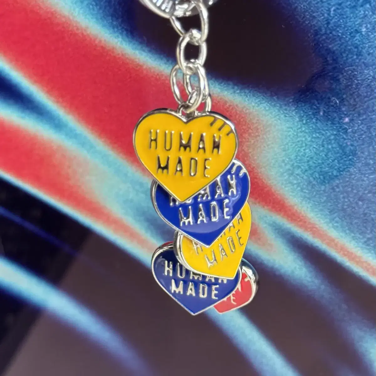 휴먼메이드 하트 키체인 heart key chain