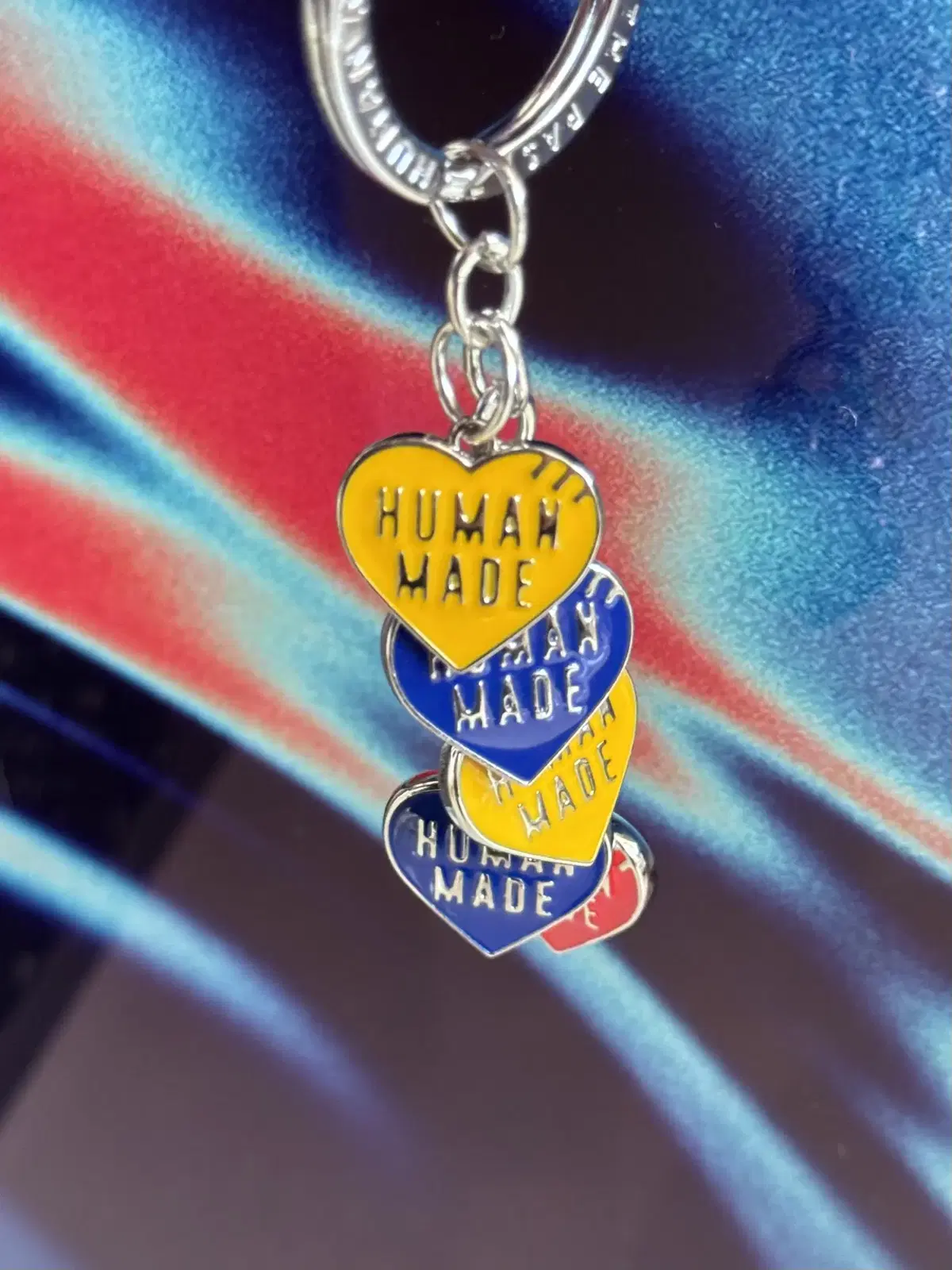 휴먼메이드 하트 키체인 heart key chain