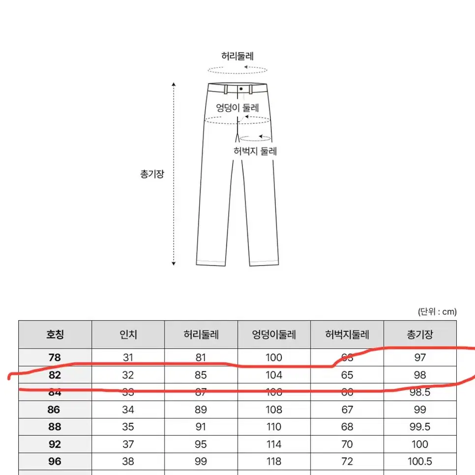 남성용 JDX 골프웨어 스트레치 카고 팬츠 32인치 새제품