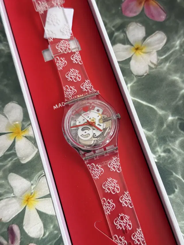 스와치 베르디 시계 swatch x girl don't cry watch