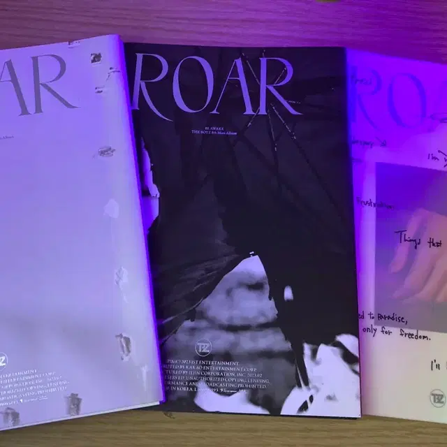 더보이즈 ROAR 로어 개봉앨범 양도