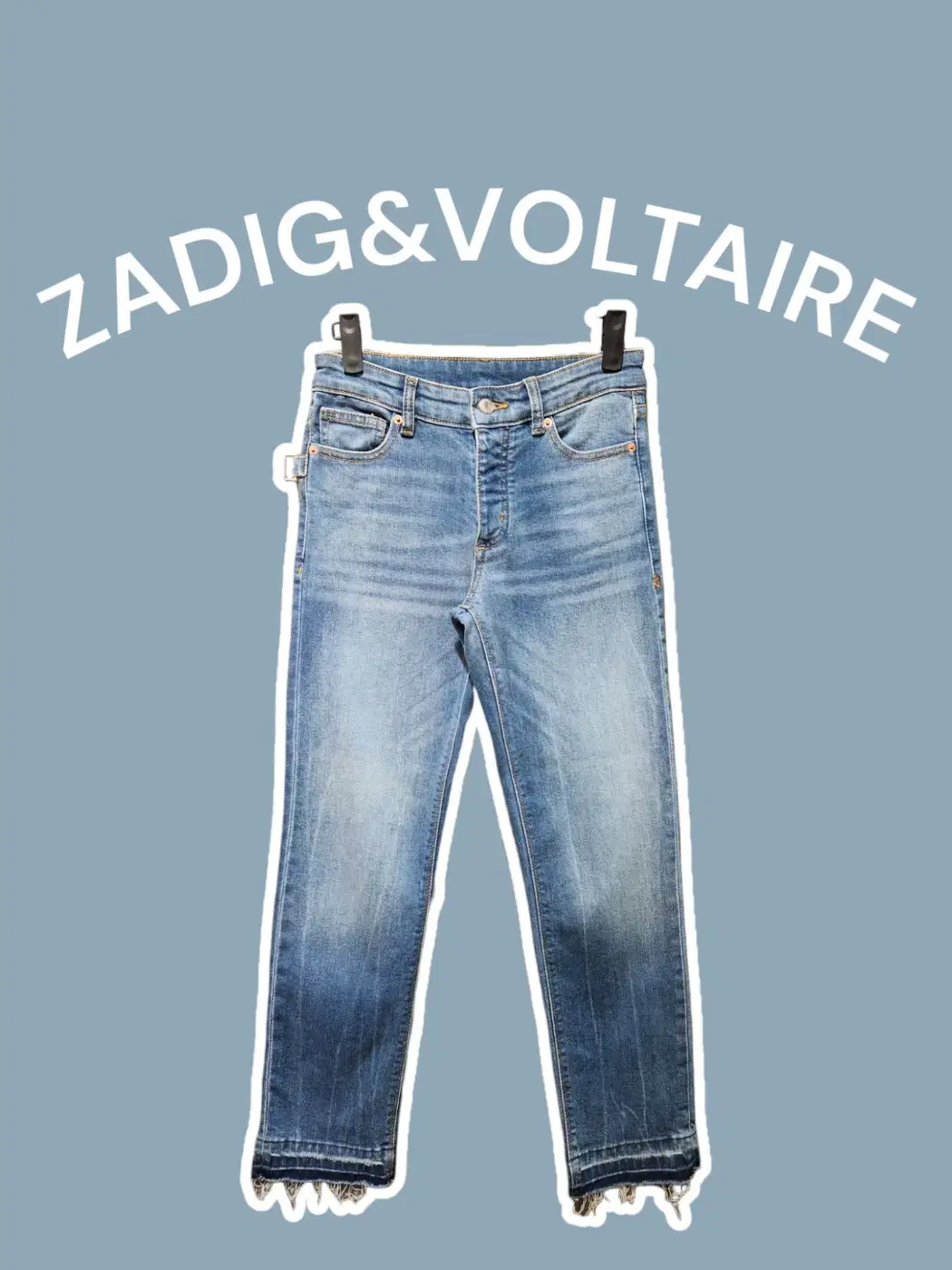 [24] ZADIG&VOLTAIRE 쟈딕앤볼테르 일자 청바지