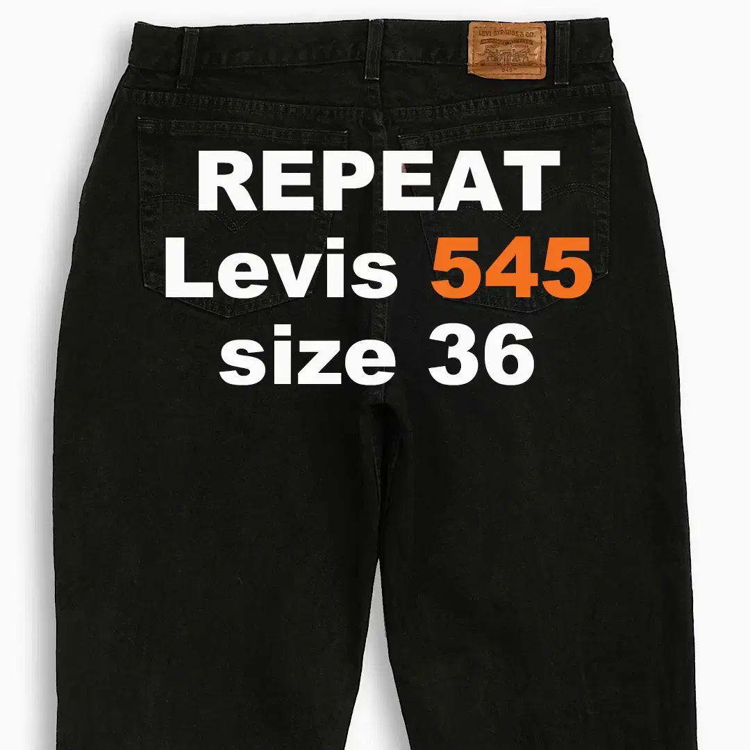 Levi's 545 Orangetab 90s 36 size exhaust fit OR5453801