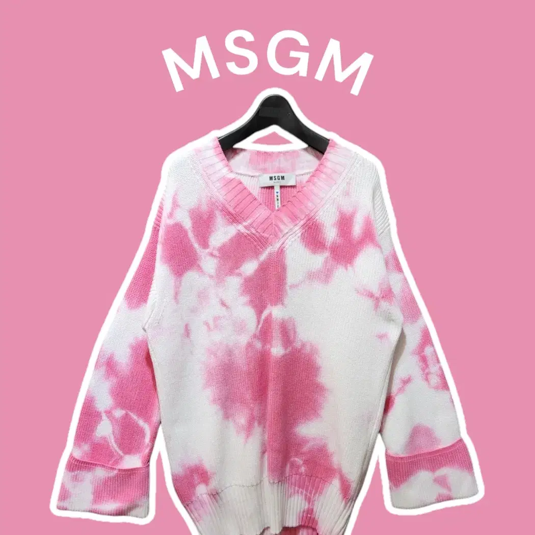 [XS] MSGM 엠에스지엠 쏘냐레룽 오버핏 니트