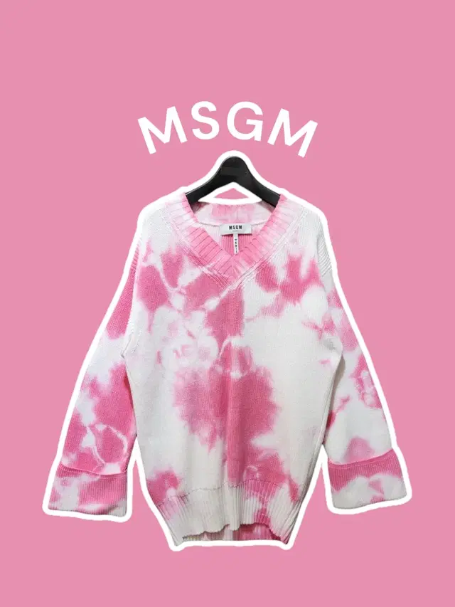 [XS] MSGM 엠에스지엠 쏘냐레룽 오버핏 니트