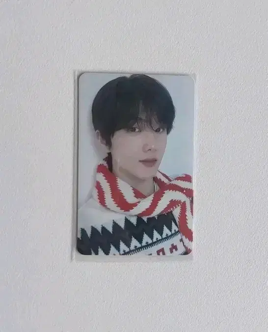 NCT ZoneNCTZONE Christmas Shawl jisung photocard WTS