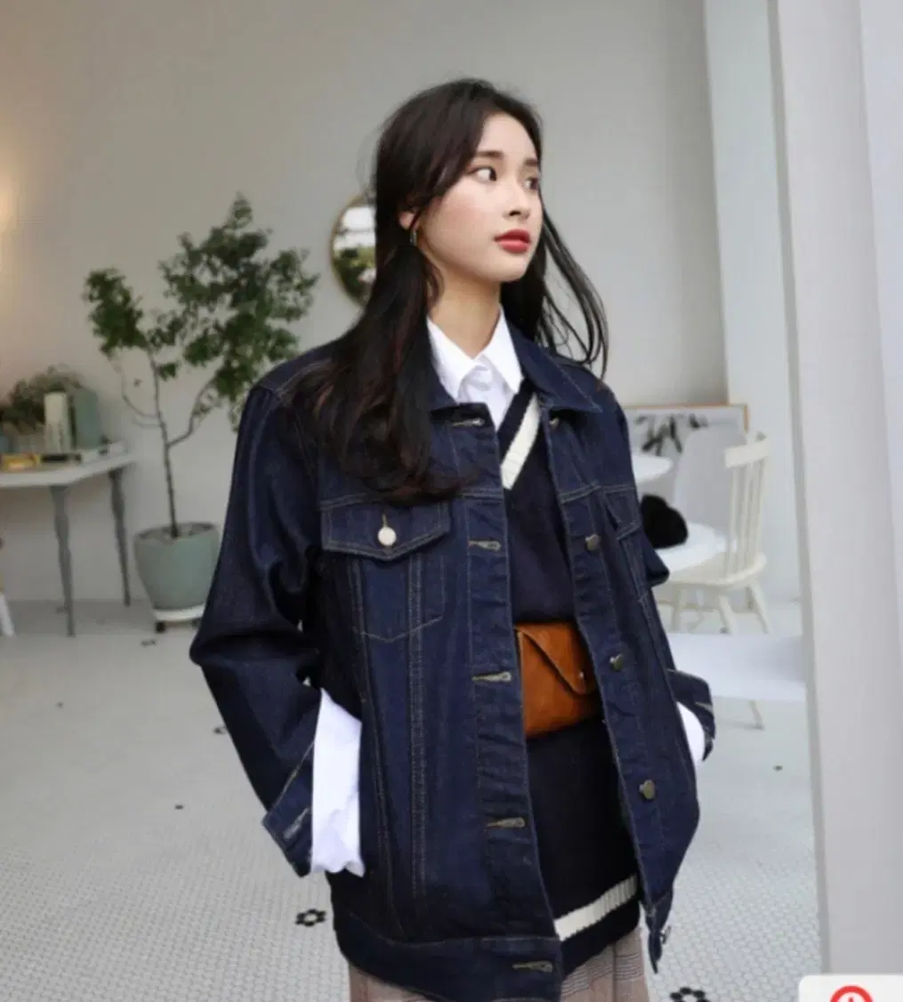 (단종템)jin jeans jean jacket date fit jean jacket 55-66 daily jean jacket