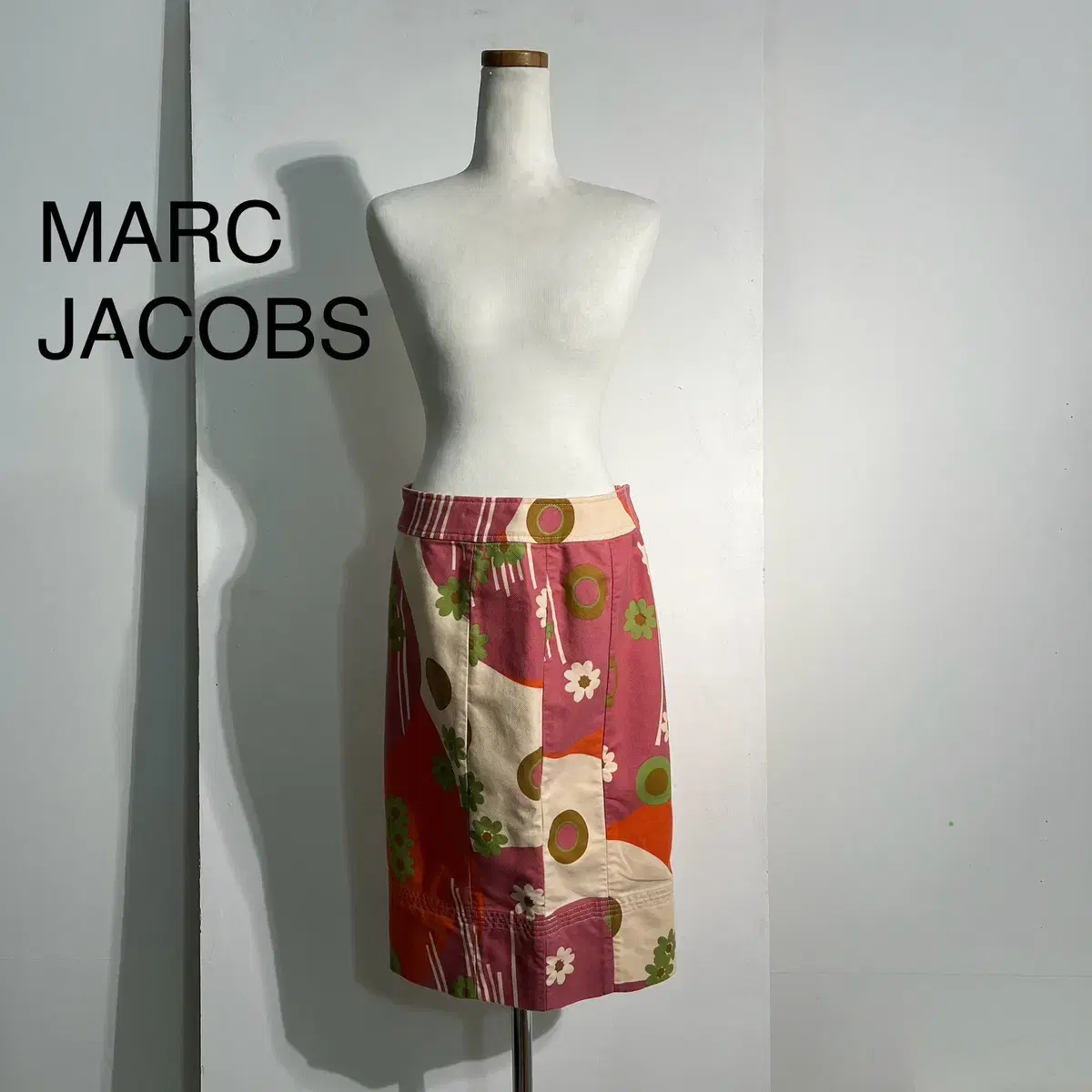 Marc jacobs 마크제이콥스 코튼 스커트 25인치