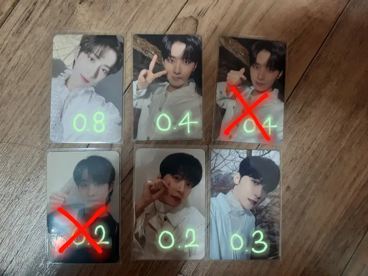 Oneus unreleased photocard WTS