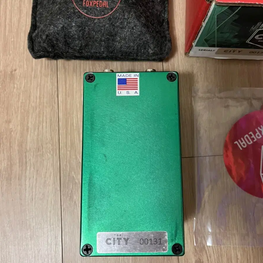 Fox Pedal 이펙터 The City V2 (TUBE SCREAMER