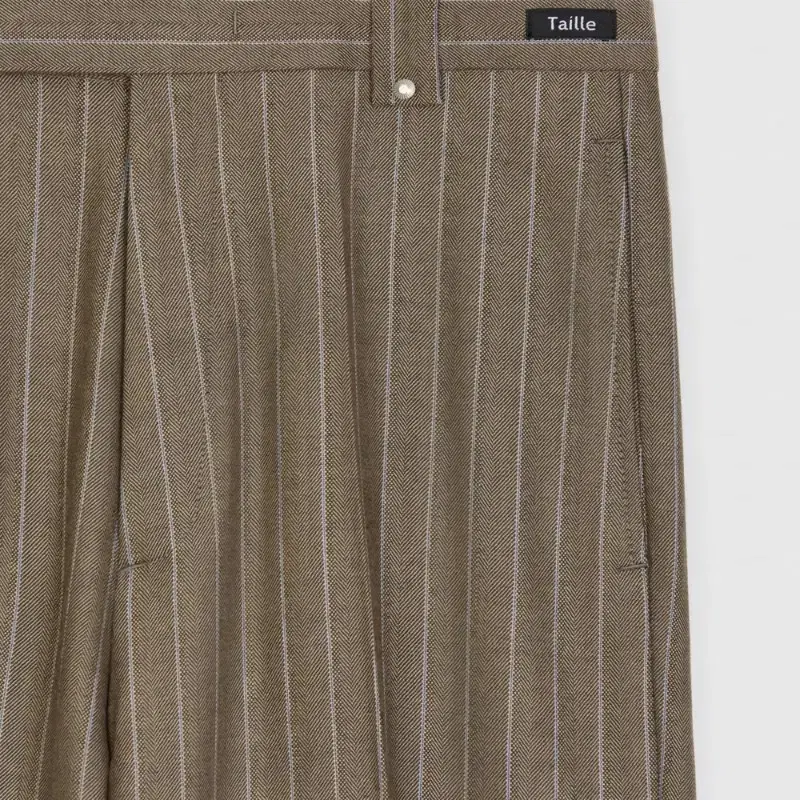 타일레 WOOL TROUSERS  STRIPE 구매합니다.