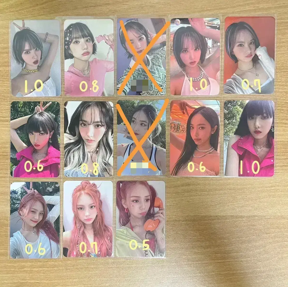 Viviz Bobb Bobb Loveade Pull Up Charms unreleased photocard albumphotocard wts