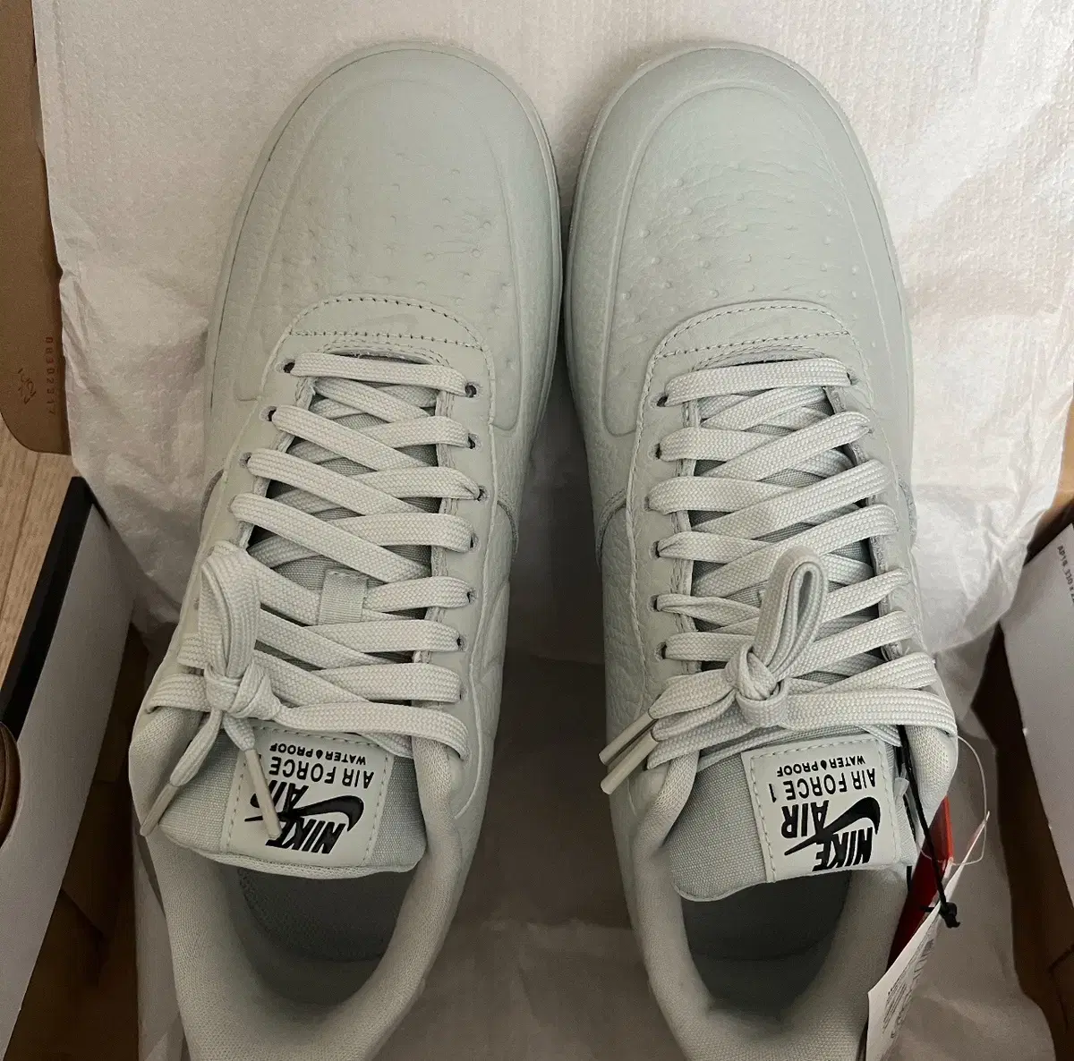 (260/US8)(New)Nike Sneakers Air Force 1 Pro Tech Silver