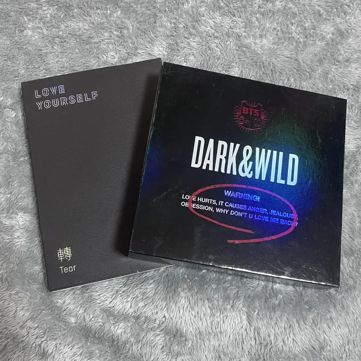 Bangtan album Ruby Cell Dark and Wild