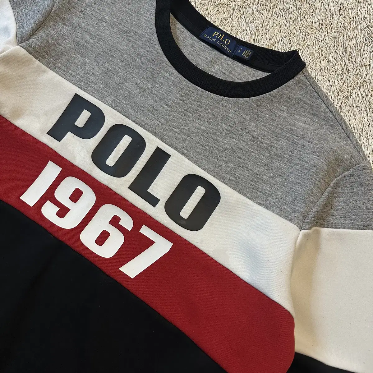 [S] 폴로 랄프로렌 POLO 신형 1967 아치로고 맨투맨