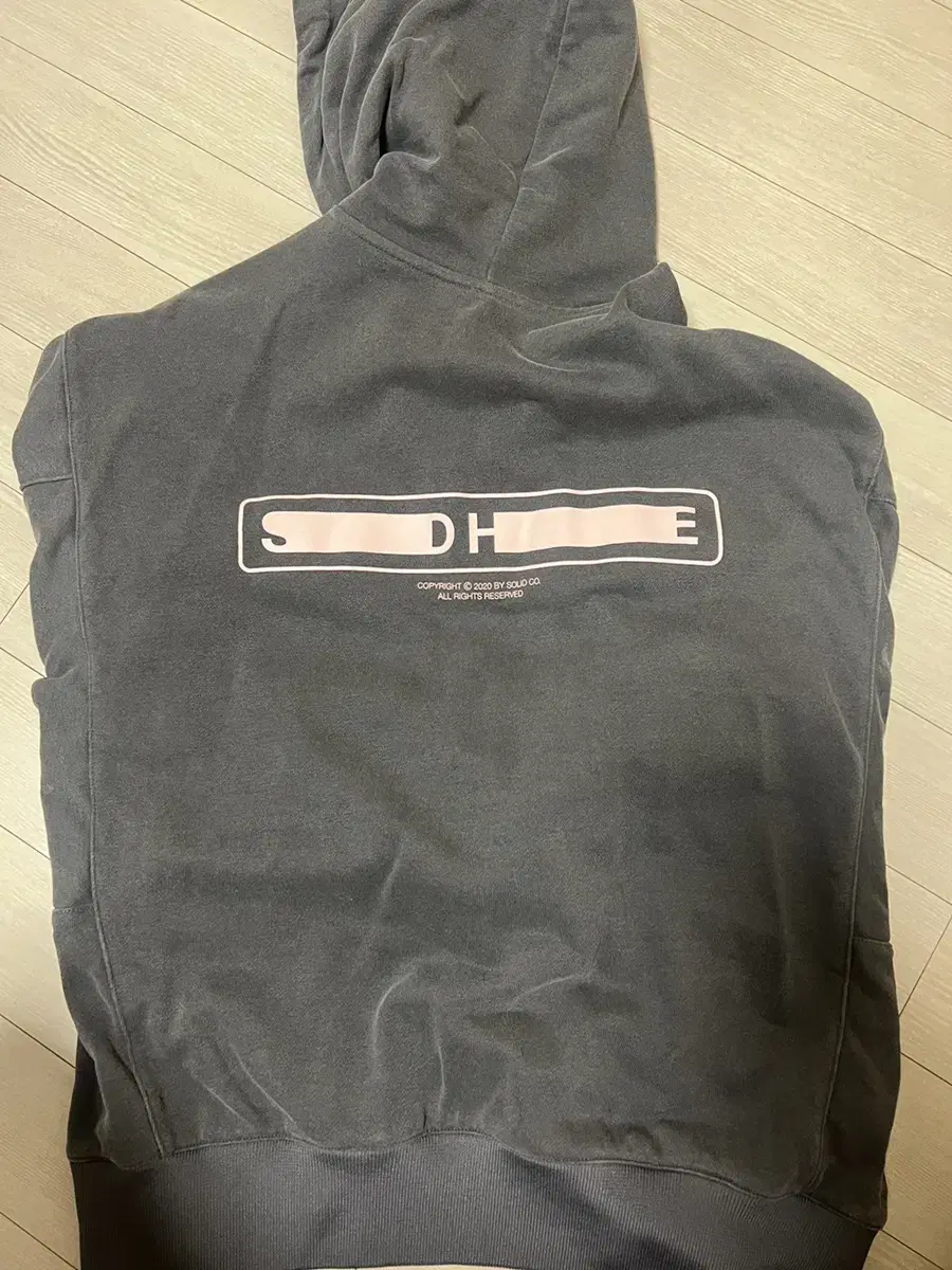 Solid Homme Back Logo Hoodie Hopping 46 sells.