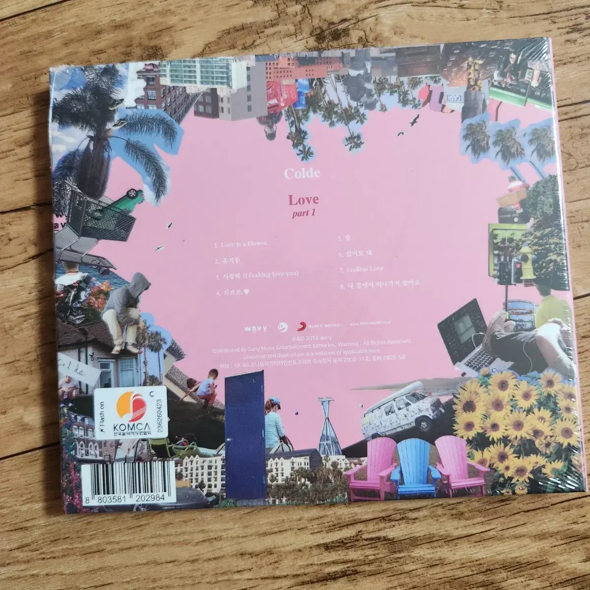 Colde (콜드) - Love Part 1 CD 미개봉